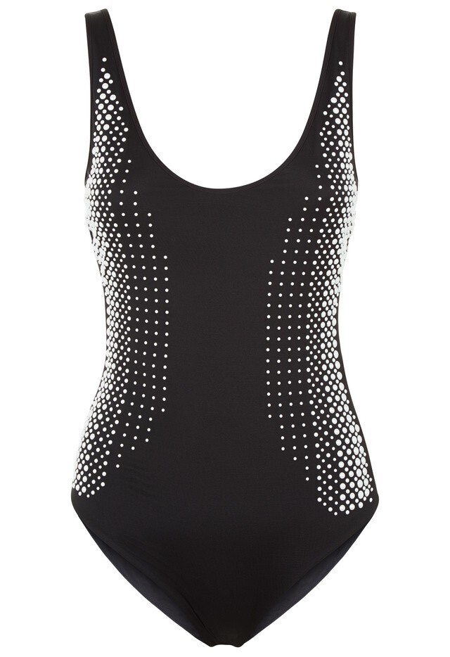 LA PERLA PEARLS FALLノンワイヤースイムスーツ