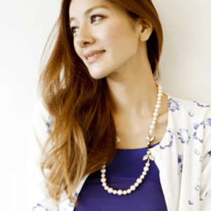 raffia 【JC1551】Jewel Casket / Cotton paerl necklace / 70cm