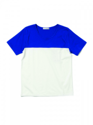 mihika mihika/バイカラーTシャツ　(100001)