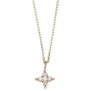 Marea rich 《Marea rich》K10　スターダイヤネックレス　16KJ-03【2DI0018715】