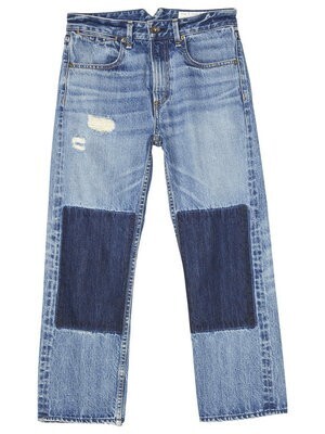 RAG & BONE カラーブロックデニム