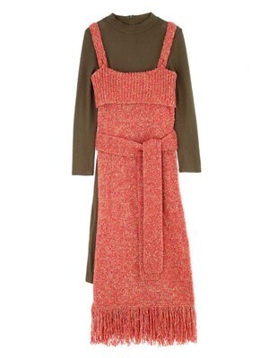 JILLSTUART ペギーニットワンピース