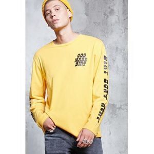 FOREVER21 God Made DirtグラフィックTシャツ