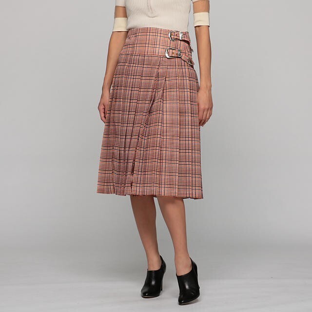 TOGA PULLA Polyester mesh skirt