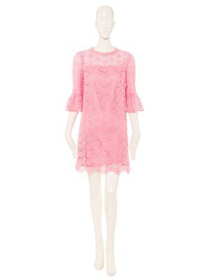 kate spade new york checking in bloom flower lace dress