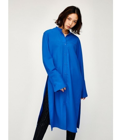 moussy STAND COLLAR SHIRT