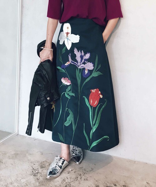 AMERI VINTAGE LAUREN A-LINE SKIRT