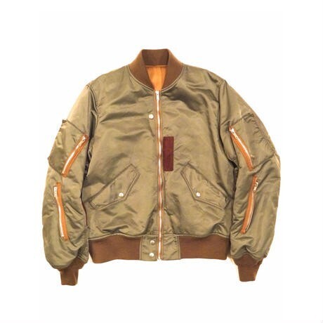 The Letters Nylon Twill Flight Jacket