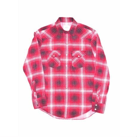 The Letters Flannel Check Western Shirt