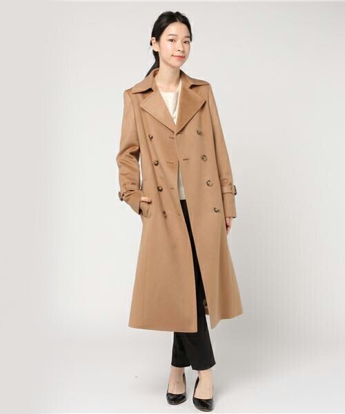 ANAYI カシミヤ100トレンチコート