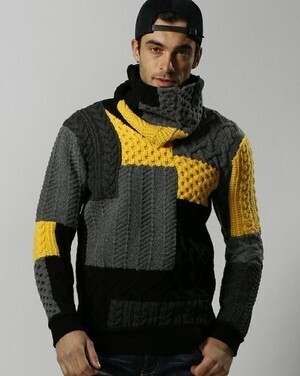 wjk full hand knit V/N