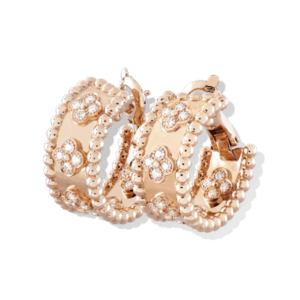 Van Cleef & Arpels ペルレ クローバー イヤクリップ