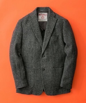 URBAN RESEARCH ROSSO ハリスツイードテーラードジャケット
