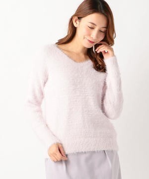 MEW'S REFINED CLOTHES 2WAYシャギーニット