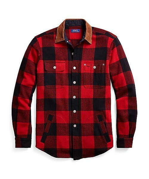 Polo Ralph Lauren スタンダード フィット ウールブレンド シャツ