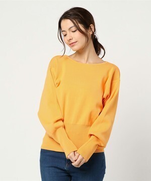 ELENDEEK 2WAYロングリブニット