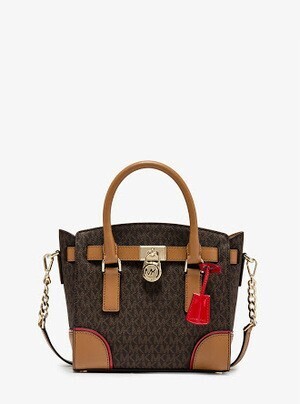 Michael Kors HAMILTON スモール サッチェル - MKロゴ