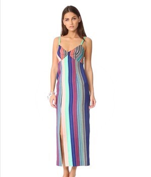 DIANE von FURSTENBERG Side Slit Dress