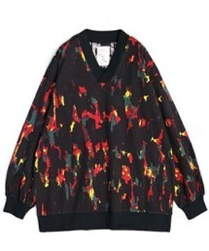 SHAREEF PAINT PT L/S V-NECK PULL-OVER