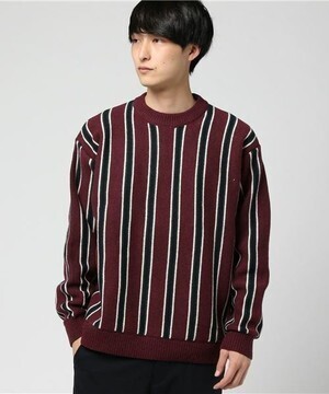 FREAK'S STORE ラムウールストライプニット