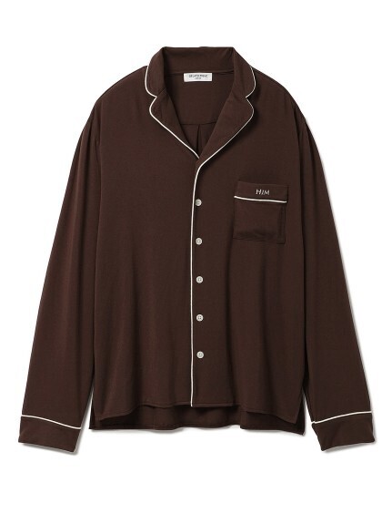 GELATO PIQUE HOMME モダールパジャマシャツ