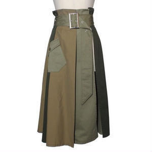 LEINWANDE REBORN ARMY SKIRT | DELTA