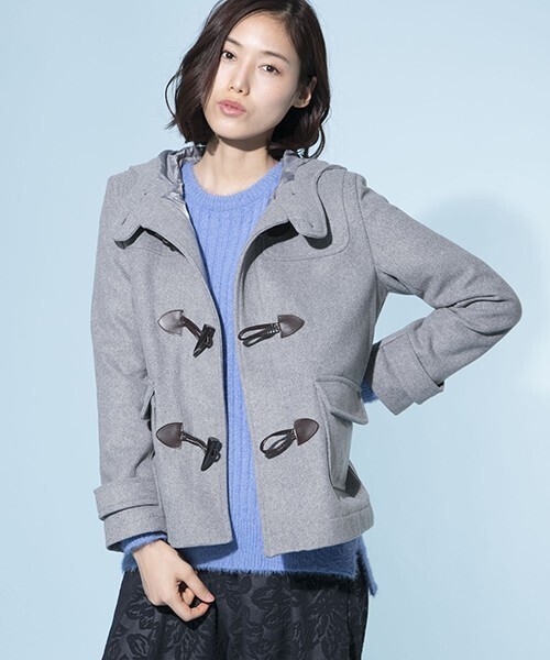 003 J.FERRY WOMEN メルトンダッフルコート
