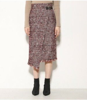 SLY TWEED WRAP M/SK