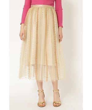 JILLSTUART エヴィータドットチュール×ケミカルレーススカート