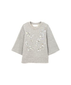 JILLSTUART クリスタルジャージー裏毛カットソー