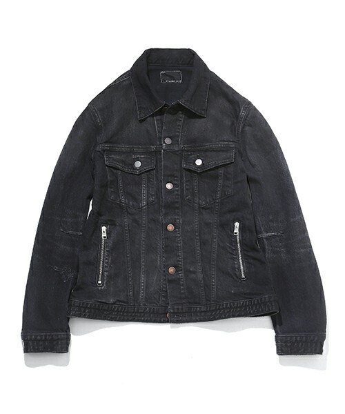 n(n) BY NUMBER (N)INE DENIM JACKET_STRETCH DENIM(DAMAGE)
