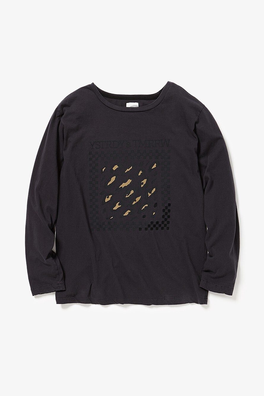 YSTRDY'S TMRRW LEOPARD L/S TEE