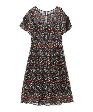 JILLSTUART エンブロイダリーチュール ワンピース