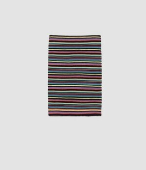 ZARA マルチカラーミニスカート