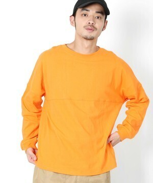 FREAK'S STORE 天竺ドルマン ビッグシルエット ロングスリーブTシャツ