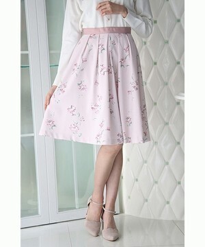 PATTERN fiona オリジナルフラワータックスカート