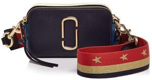 MARC JACOBS Snapshot Color Block Saffiano Leather Camera Bag