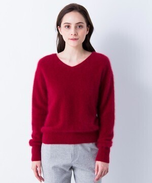 LANVIN en Bleu ラクーンニット