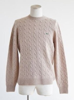 LACOSTE ケーブルセーター