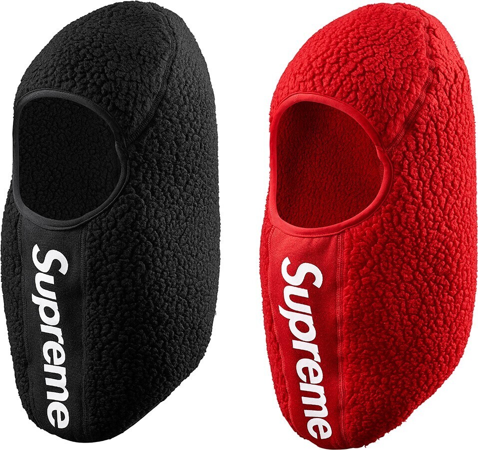 Supreme Polartec Deep Pile Balaclava