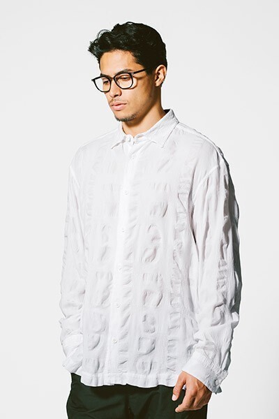ISSEY MIYAKE MEN WAFFLE SHIRT