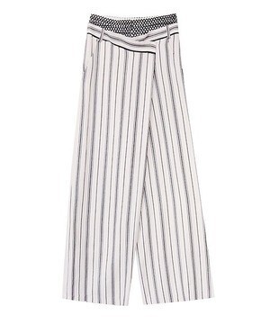 AULA AILA MESH WAIST PANTS(STRIPE)