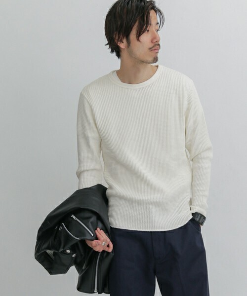 URBAN RESEARCH Sonny Label ワッフルロングTシャツ