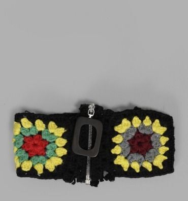 JW ANDERSON ジップスルーウールブレンドネックバンド