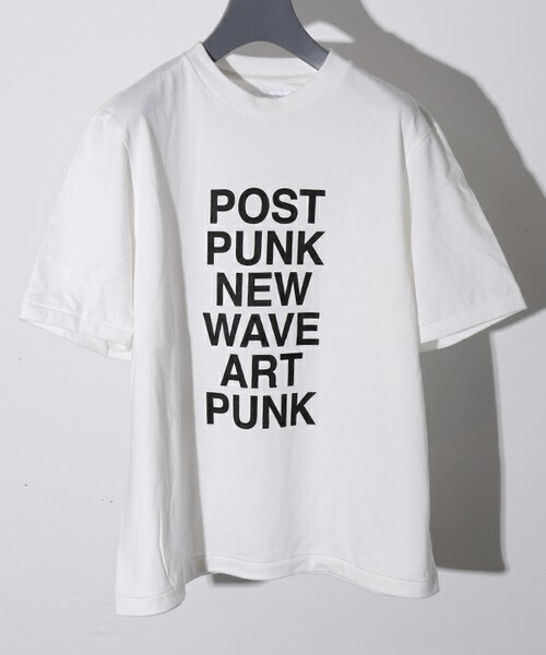 JANE SMITH PRINT TSHIRT POSTPUNK CT-#437L-18SS