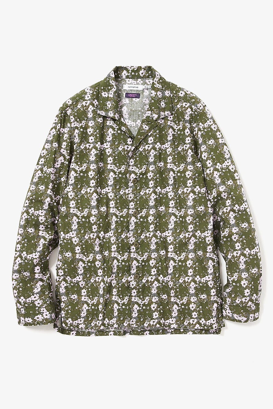 nonnative TOURIST SHIRT C/L BROAD LIBERTY PRINT
