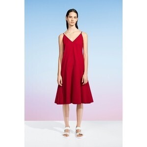UNIQLO シアサッカーキャミソールワンピース＋E