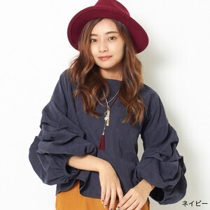 GORGE ボリュームワイドネックトップス