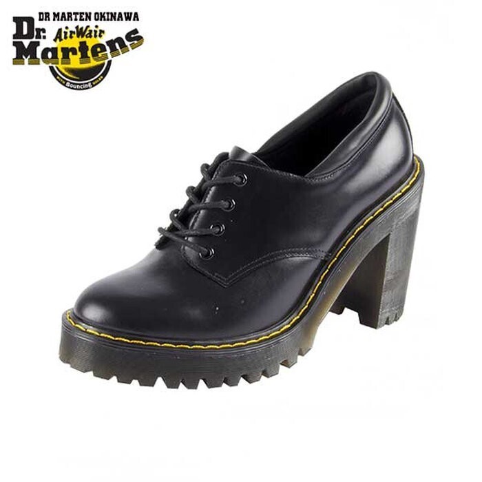 Dr.Martens “SALOME” PADDED COLLAR SHOE BLACK