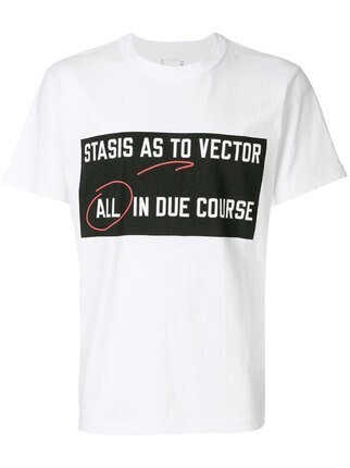 sacai All in Due Course Tシャツ